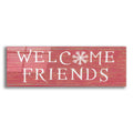 Epic Art 'Christmas Affinity II Red' by James Wiens, Acrylic Glass Wall Art,36x12x1.55x0,60x20x1.74x0