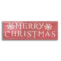 Epic Art 'Christmas Affinity III Red' by James Wiens, Acrylic Glass Wall Art,36x12x1.55x0,60x20x1.74x0