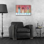 Epic Art 'Christmas Affinity V' by James Wiens, Acrylic Glass Wall Art,24x16