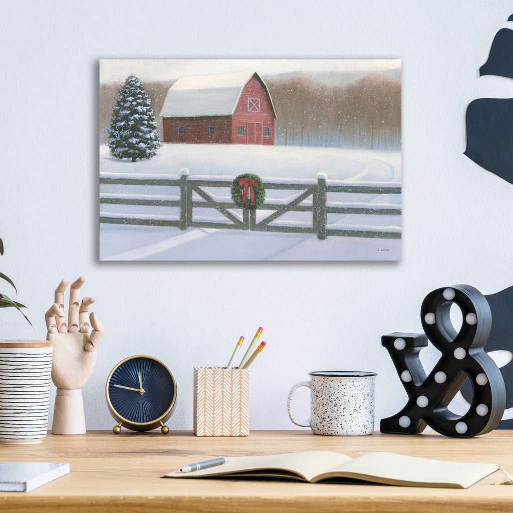 Epic Art 'Christmas Affinity VI' by James Wiens, Acrylic Glass Wall Art,16x12