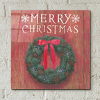Epic Art 'Christmas Affinity VII' by James Wiens, Acrylic Glass Wall Art,12x12