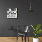 Epic Art 'Christmas Affinity VIII' by James Wiens, Acrylic Glass Wall Art,24x24