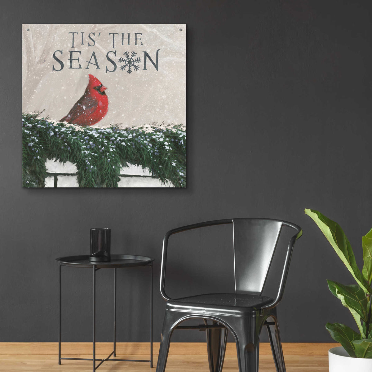 Epic Art 'Christmas Affinity X' by James Wiens, Acrylic Glass Wall Art,36x36