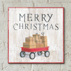 Epic Art 'Christmas Affinity XII' by James Wiens, Acrylic Glass Wall Art,12x12