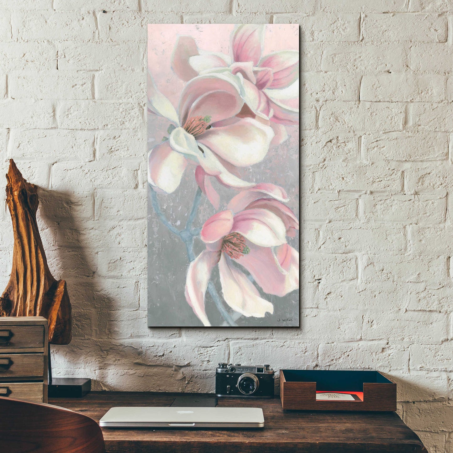 Epic Art 'Sunrise Blossom I' by James Wiens, Acrylic Glass Wall Art,12x24