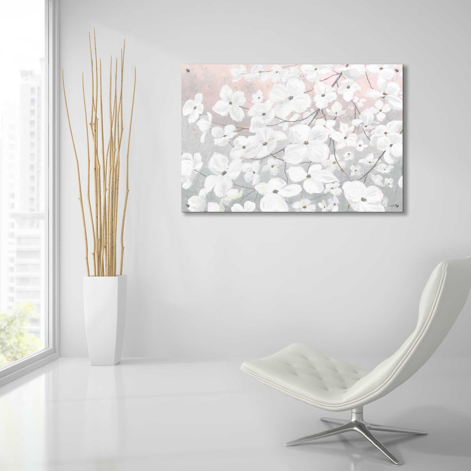 Epic Art 'Bringing in Blossoms' by James Wiens, Acrylic Glass Wall Art,36x24