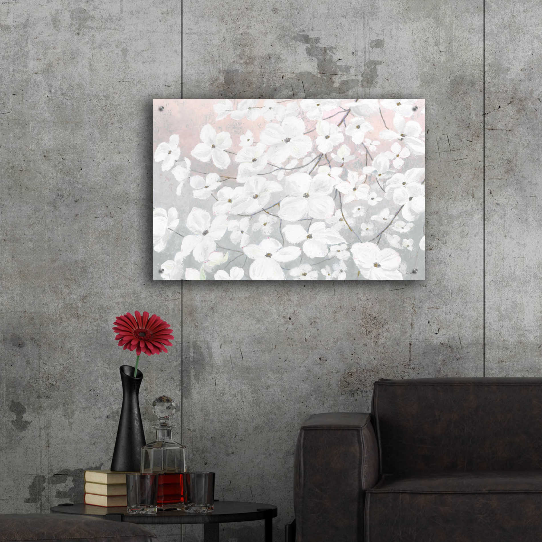 Epic Art 'Bringing in Blossoms' by James Wiens, Acrylic Glass Wall Art,36x24