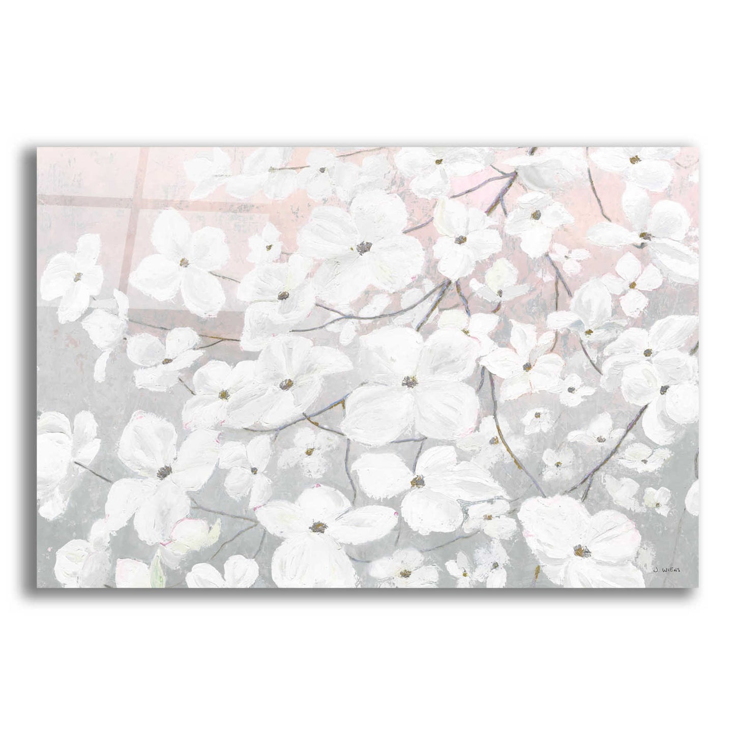 Epic Art 'Bringing in Blossoms' by James Wiens, Acrylic Glass Wall Art,18x12x1.1x0,26x18x1.1x0,40x26x1.74x0,60x40x1.74x0