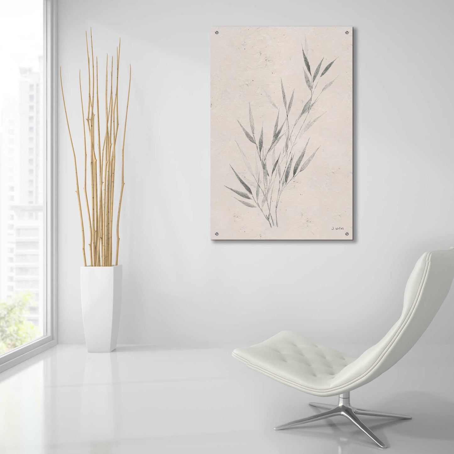 Epic Art 'Soft Summer Sketches III' by James Wiens, Acrylic Glass Wall Art,24x36