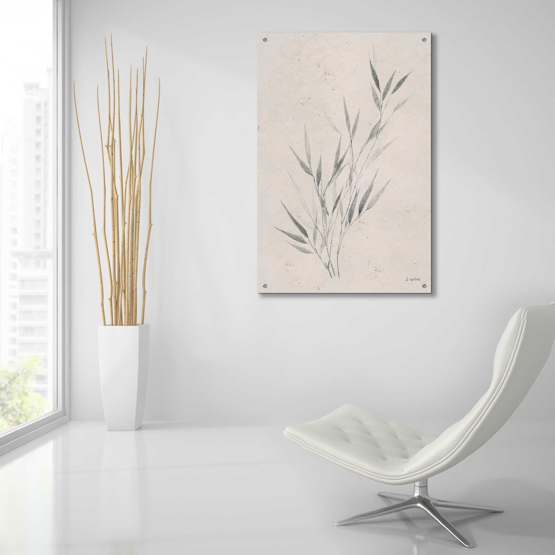 Epic Art 'Soft Summer Sketches III' by James Wiens, Acrylic Glass Wall Art,24x36