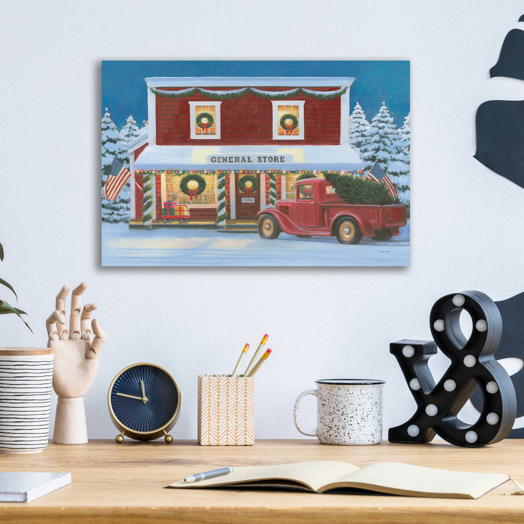 Epic Art 'Holiday Moments I' by James Wiens, Acrylic Glass Wall Art,16x12
