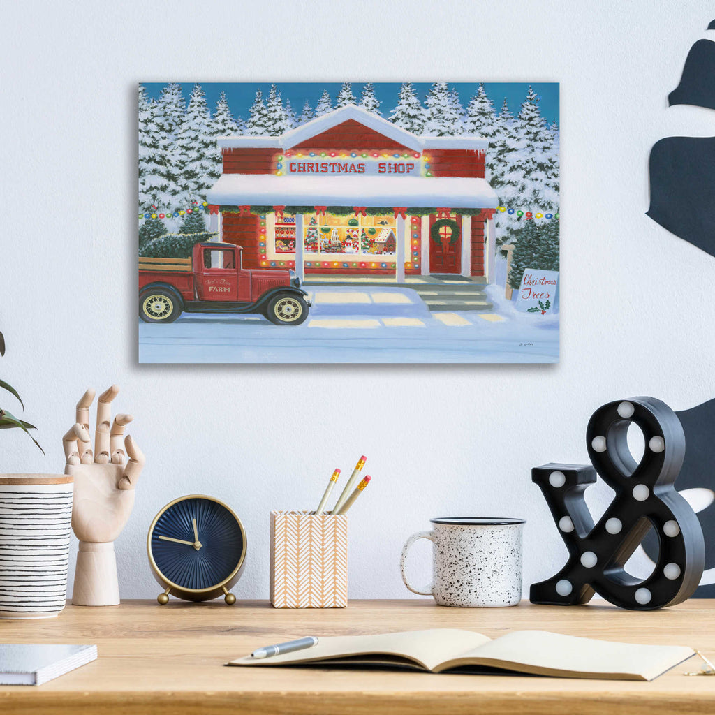 Epic Art 'Holiday Moments II' by James Wiens, Acrylic Glass Wall Art,16x12