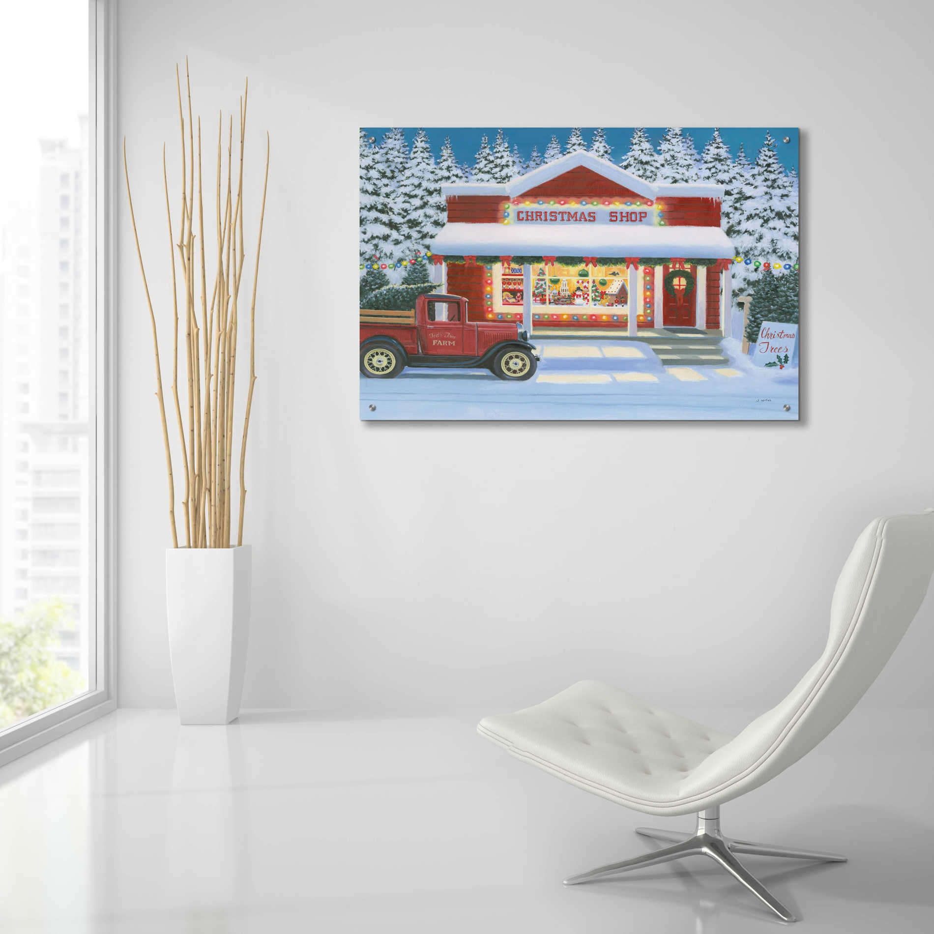 Epic Art 'Holiday Moments II' by James Wiens, Acrylic Glass Wall Art,36x24