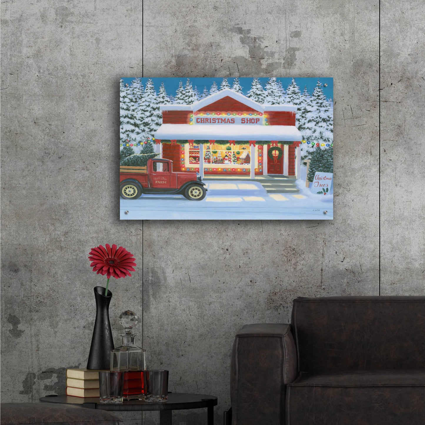 Epic Art 'Holiday Moments II' by James Wiens, Acrylic Glass Wall Art,36x24
