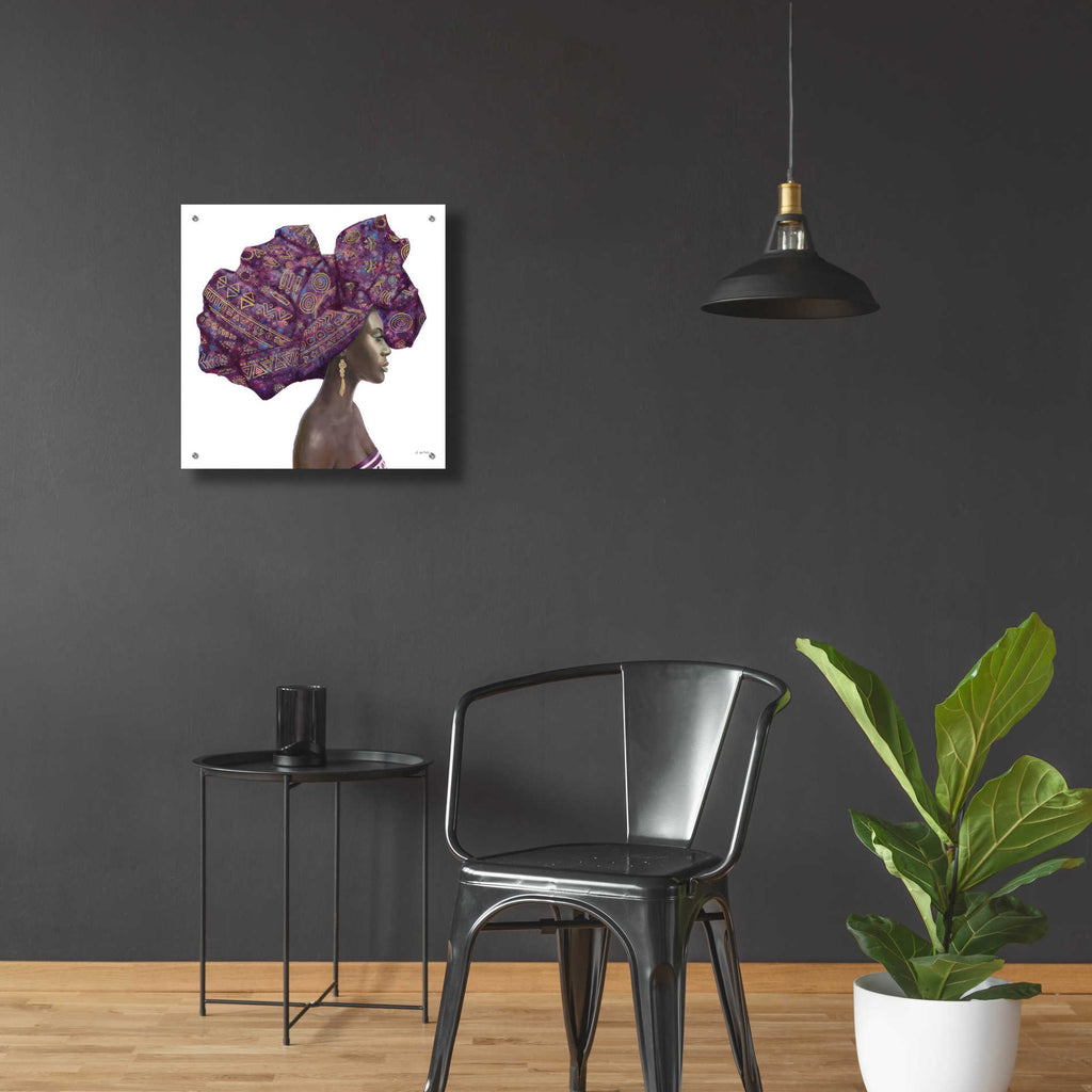 Epic Art 'Pure Style II' by James Wiens, Acrylic Glass Wall Art,24x24