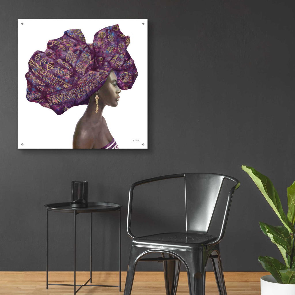 Epic Art 'Pure Style II' by James Wiens, Acrylic Glass Wall Art,36x36