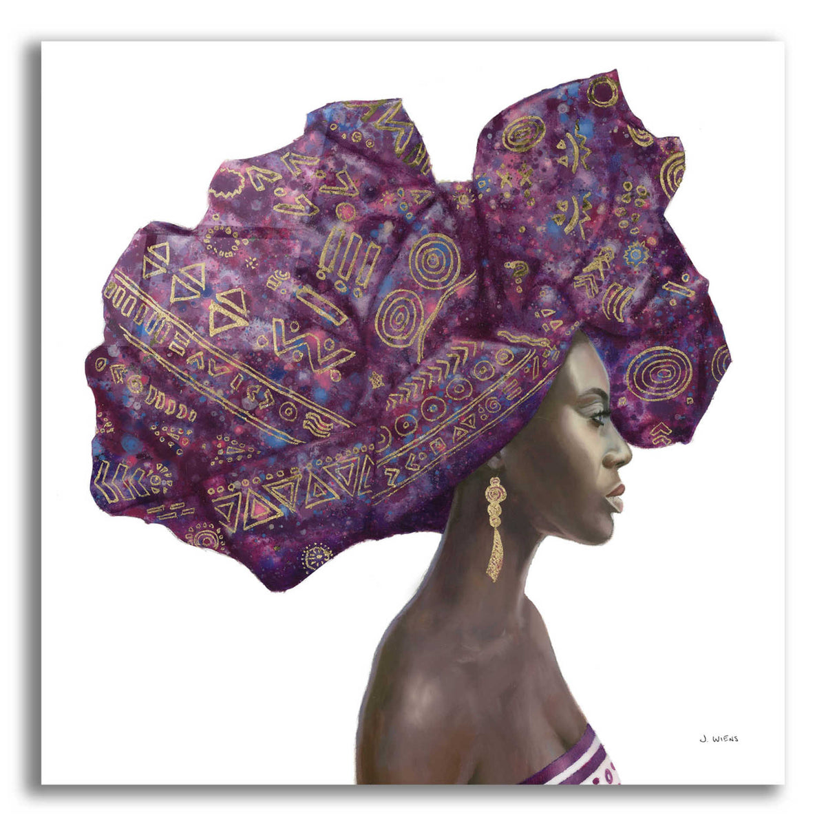 Epic Art 'Pure Style II' by James Wiens, Acrylic Glass Wall Art,12x12x1.1x0,18x18x1.1x0,26x26x1.74x0,37x37x1.74x0