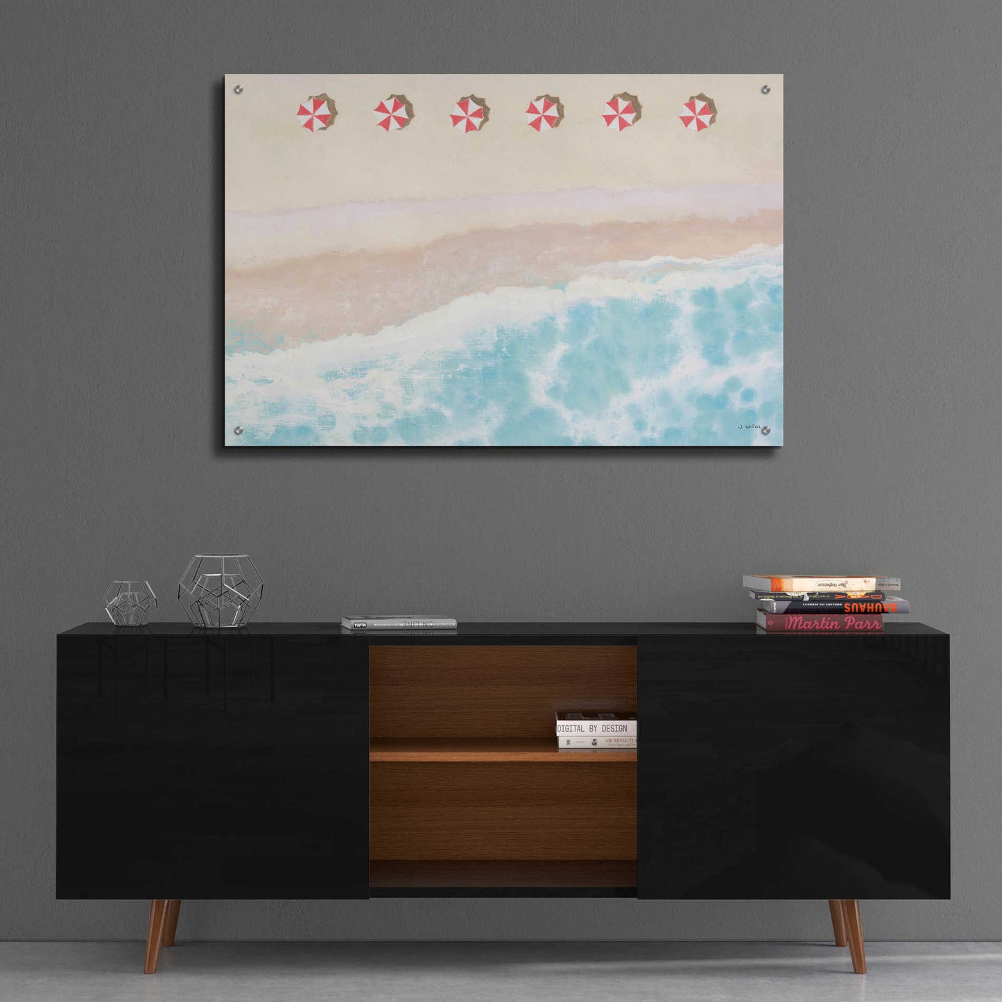 Epic Art 'Sky Seaview I' by James Wiens, Acrylic Glass Wall Art,36x24