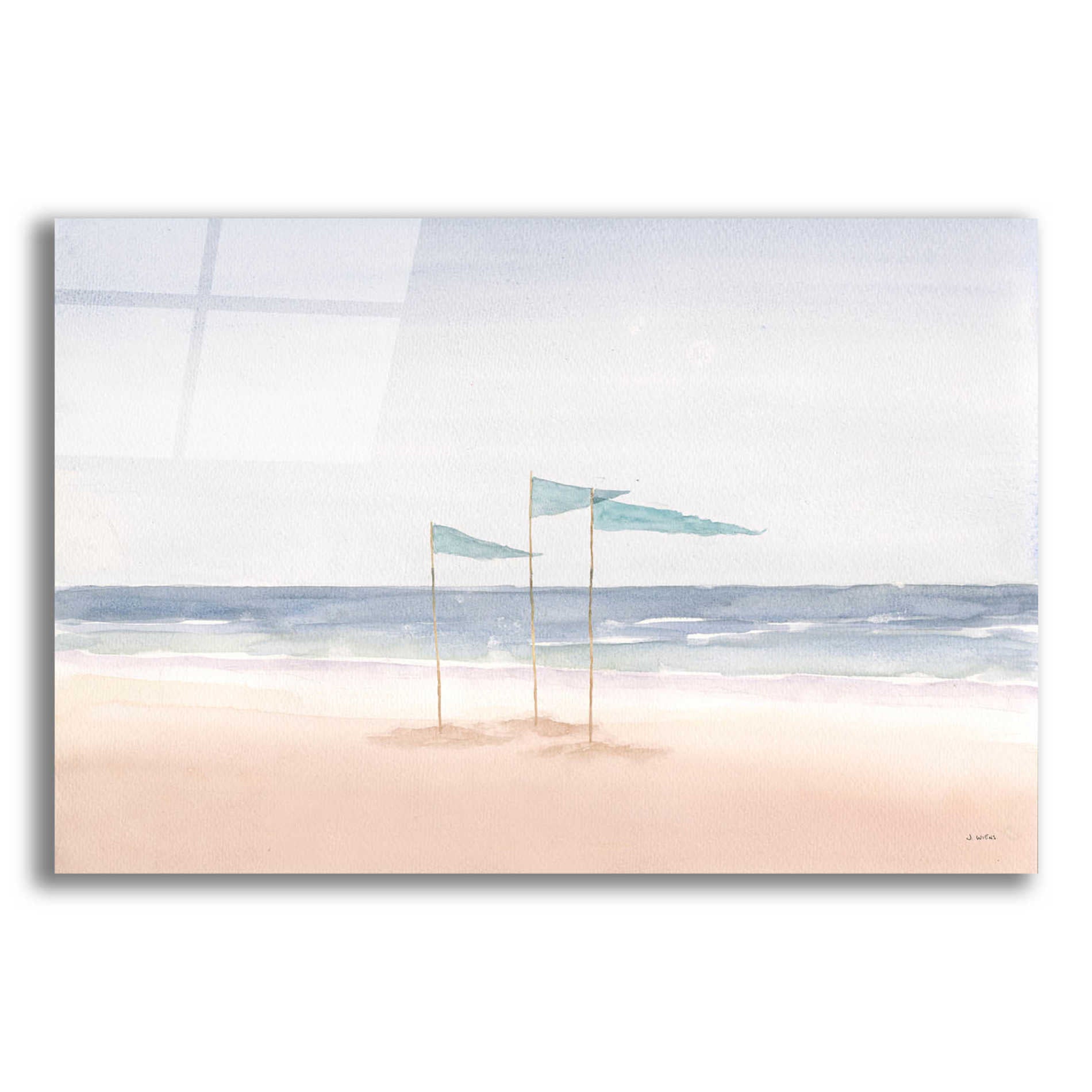 Epic Art 'Salento Coast I' by James Wiens, Acrylic Glass Wall Art,16x12