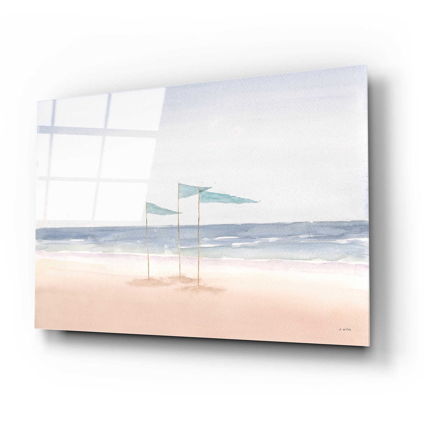 Epic Art 'Salento Coast I' by James Wiens, Acrylic Glass Wall Art,24x16