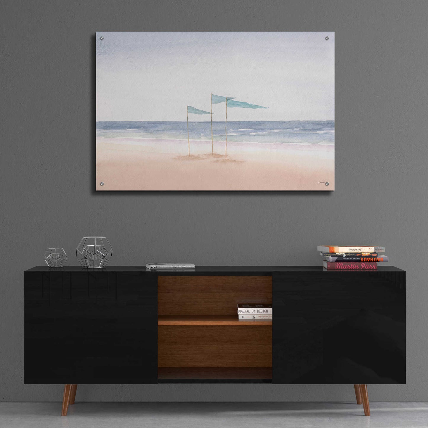 Epic Art 'Salento Coast I' by James Wiens, Acrylic Glass Wall Art,36x24