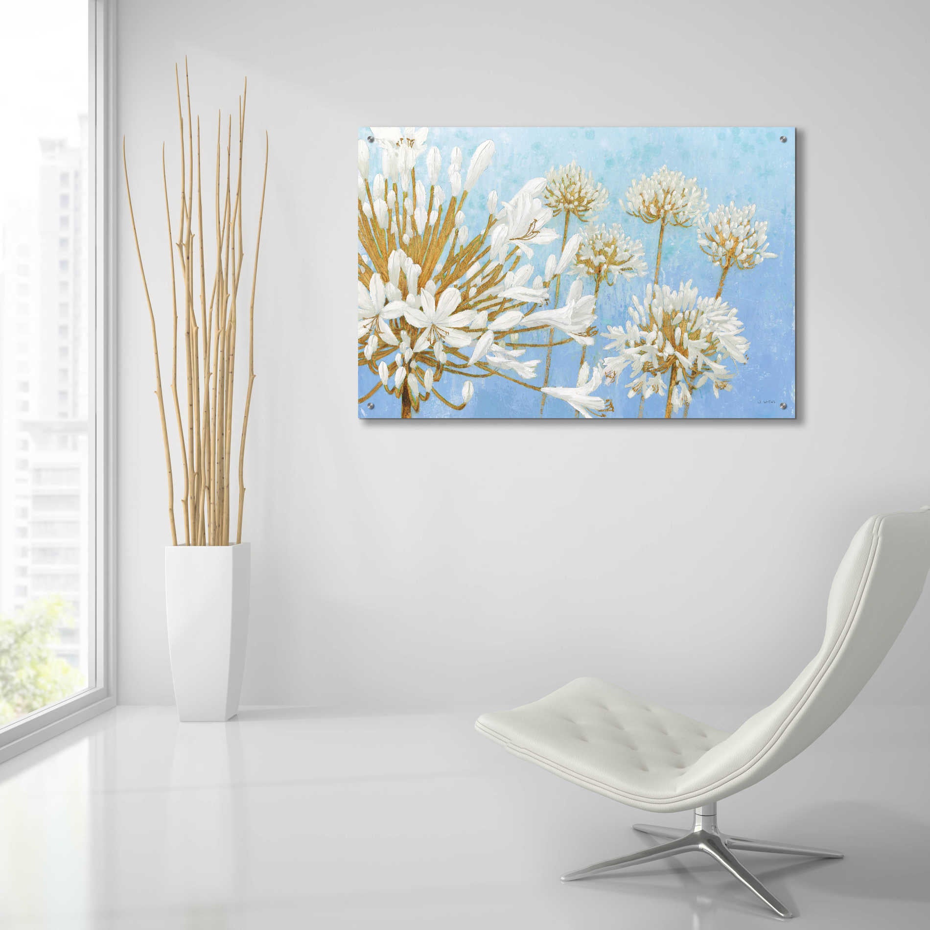 Epic Art 'Golden Spring' by James Wiens, Acrylic Glass Wall Art,36x24