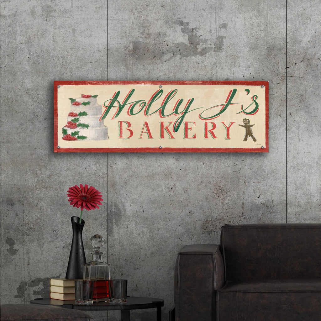 Epic Art 'Holiday Moments IX' by James Wiens, Acrylic Glass Wall Art,48x16