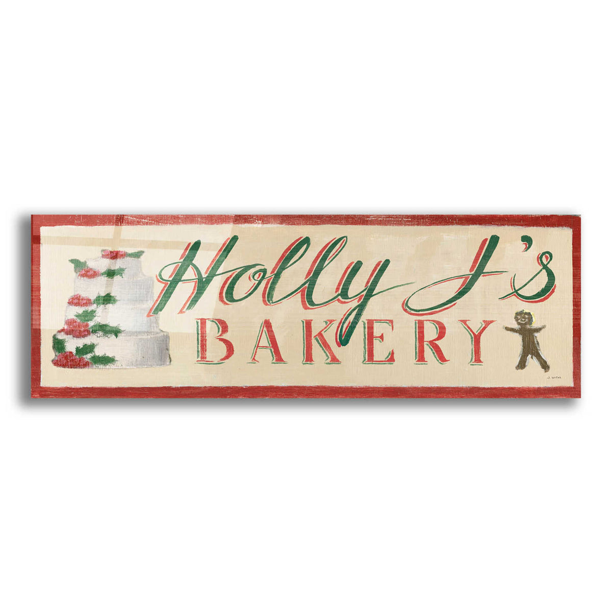 Epic Art 'Holiday Moments IX' by James Wiens, Acrylic Glass Wall Art,36x12x1.55x0,60x20x1.74x0