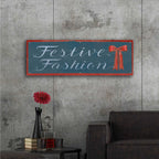 Epic Art 'Holiday Moments X' by James Wiens, Acrylic Glass Wall Art,48x16