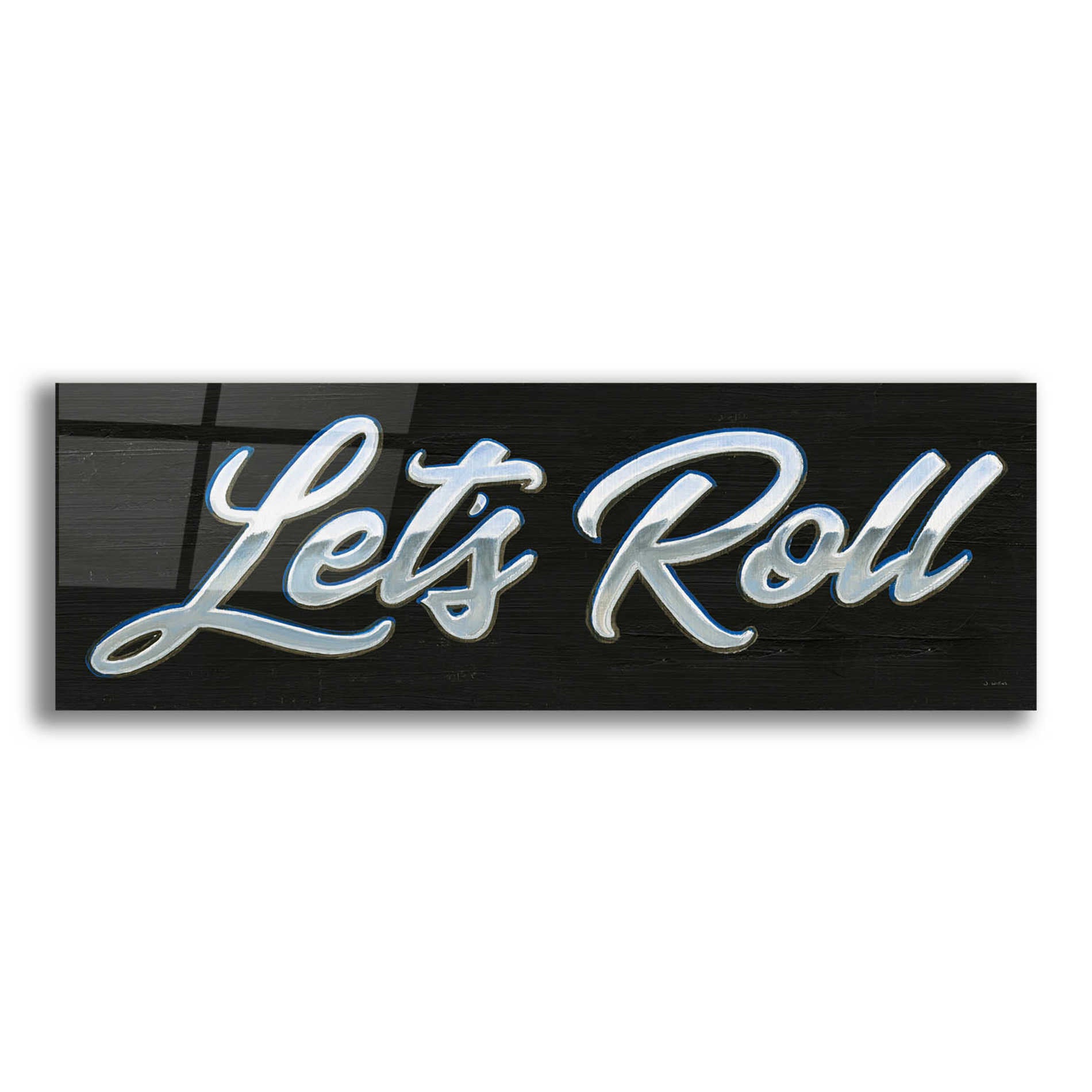 Epic Art 'Lets Roll III' by James Wiens, Acrylic Glass Wall Art,36x12x1.55x0,60x20x1.74x0