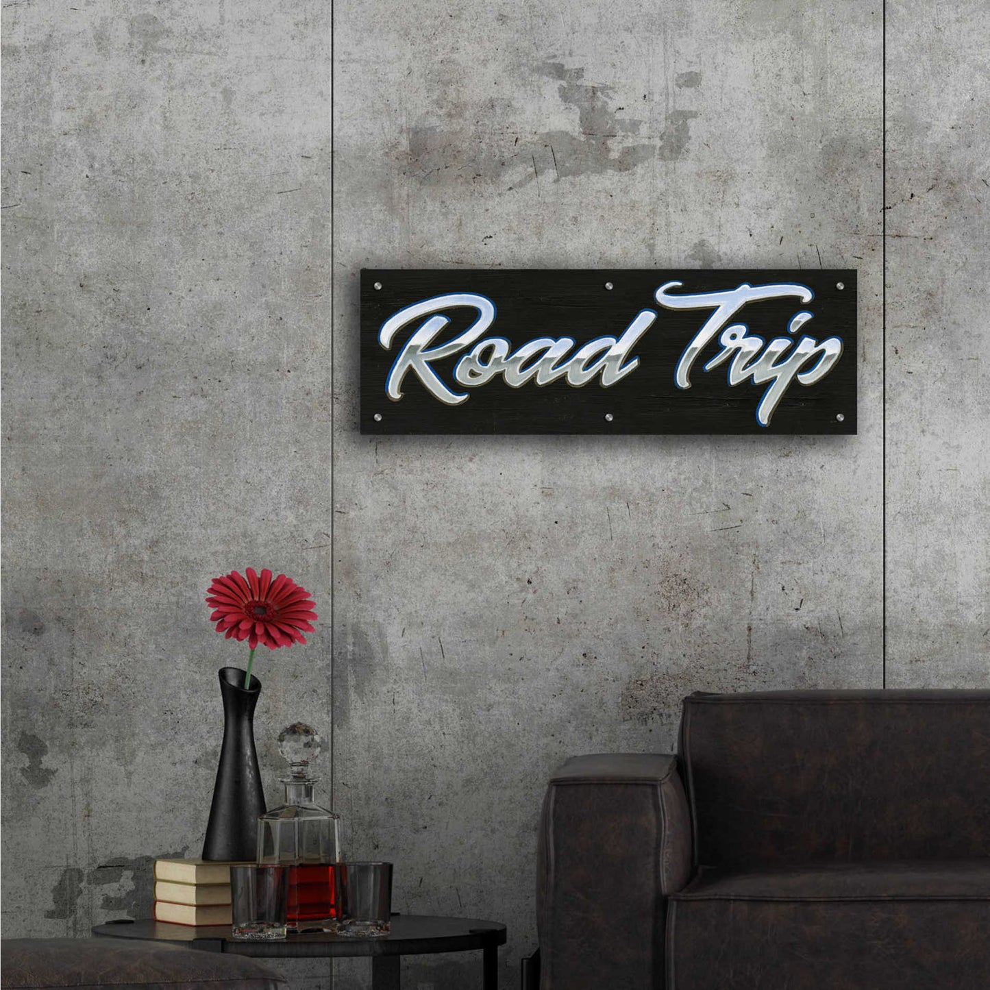 Epic Art 'Lets Roll IV' by James Wiens, Acrylic Glass Wall Art,36x12