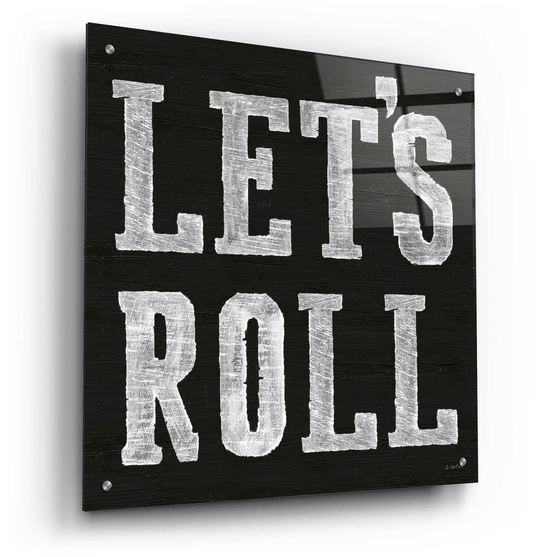 Epic Art 'Lets Roll V' by James Wiens, Acrylic Glass Wall Art,24x24