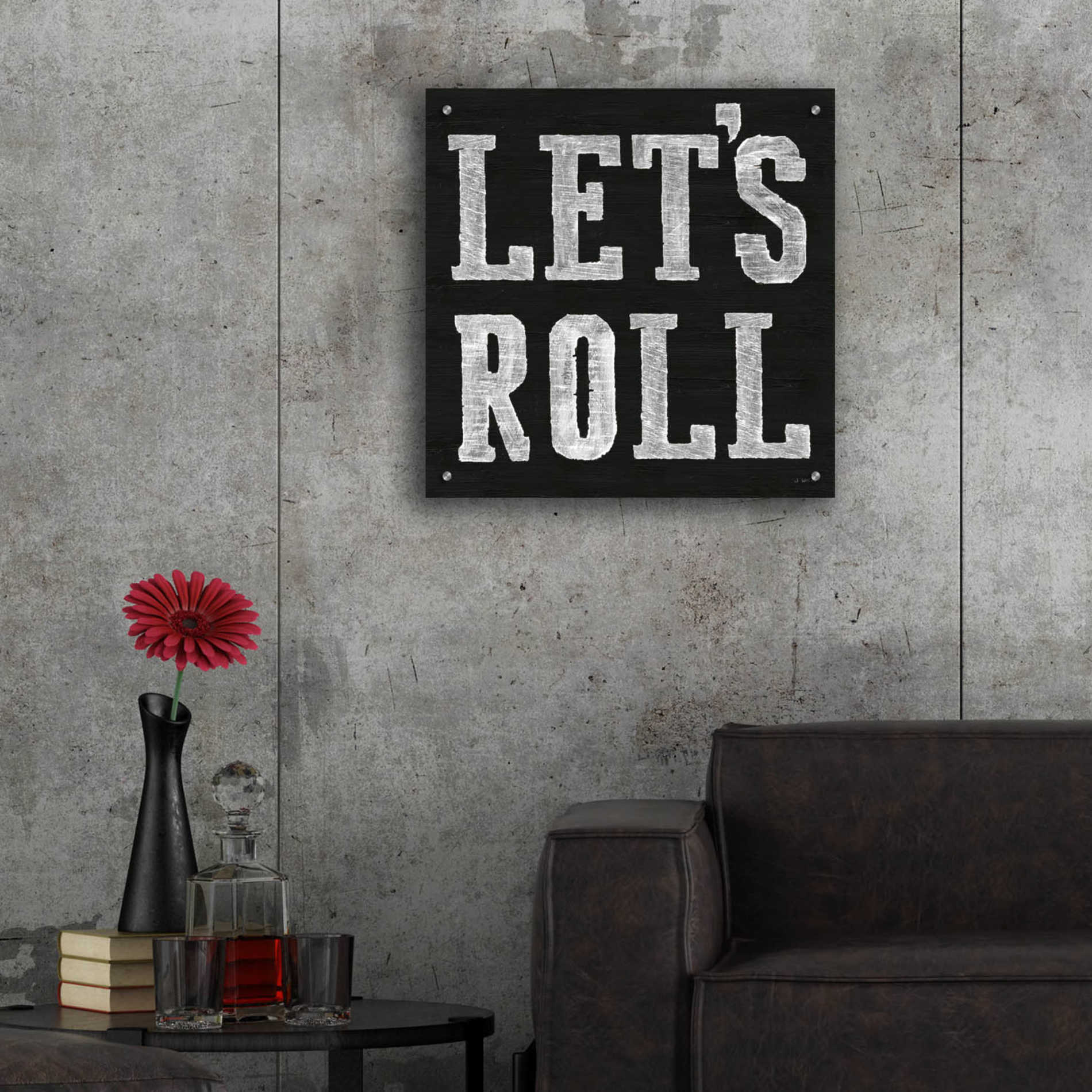 Epic Art 'Lets Roll V' by James Wiens, Acrylic Glass Wall Art,24x24