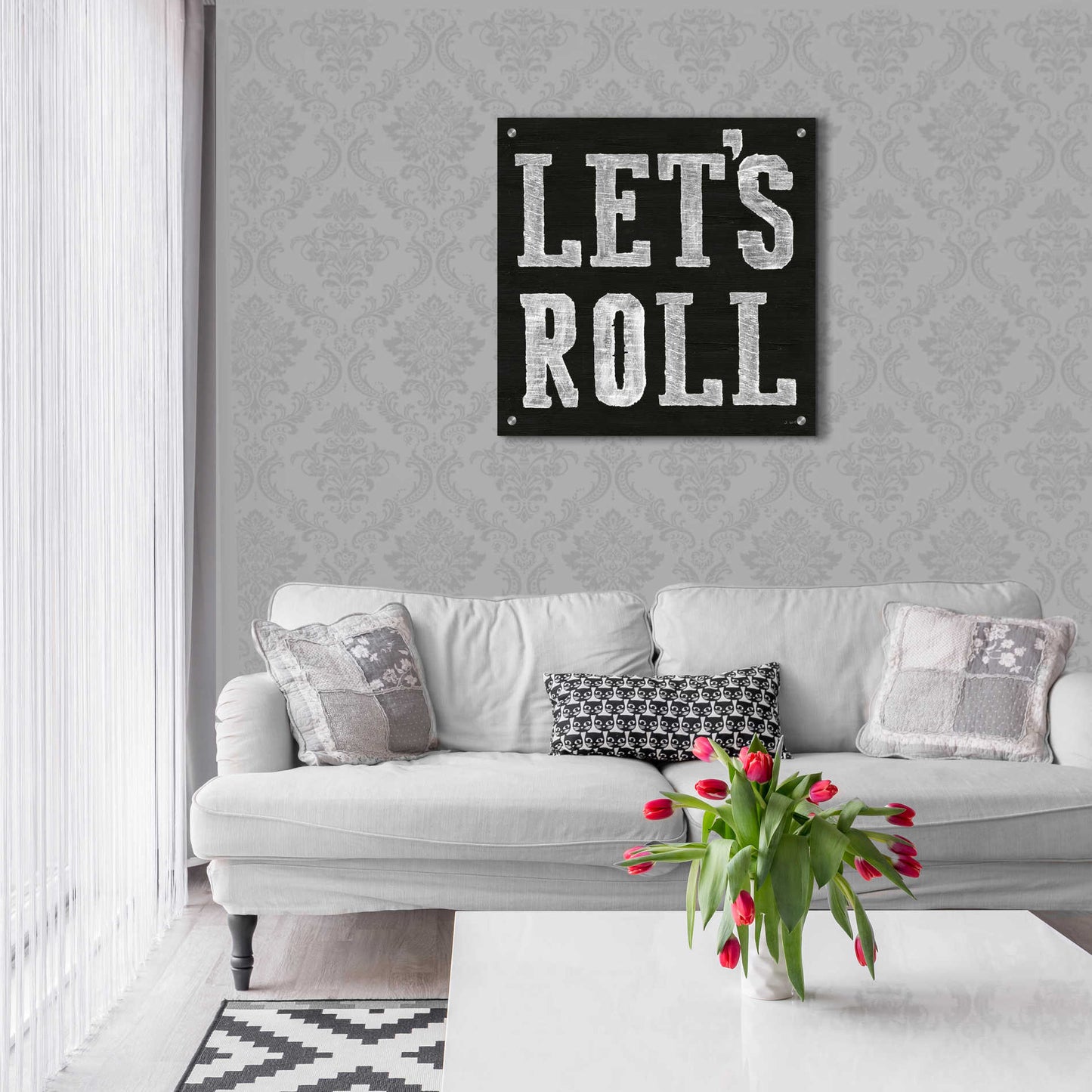 Epic Art 'Lets Roll V' by James Wiens, Acrylic Glass Wall Art,24x24