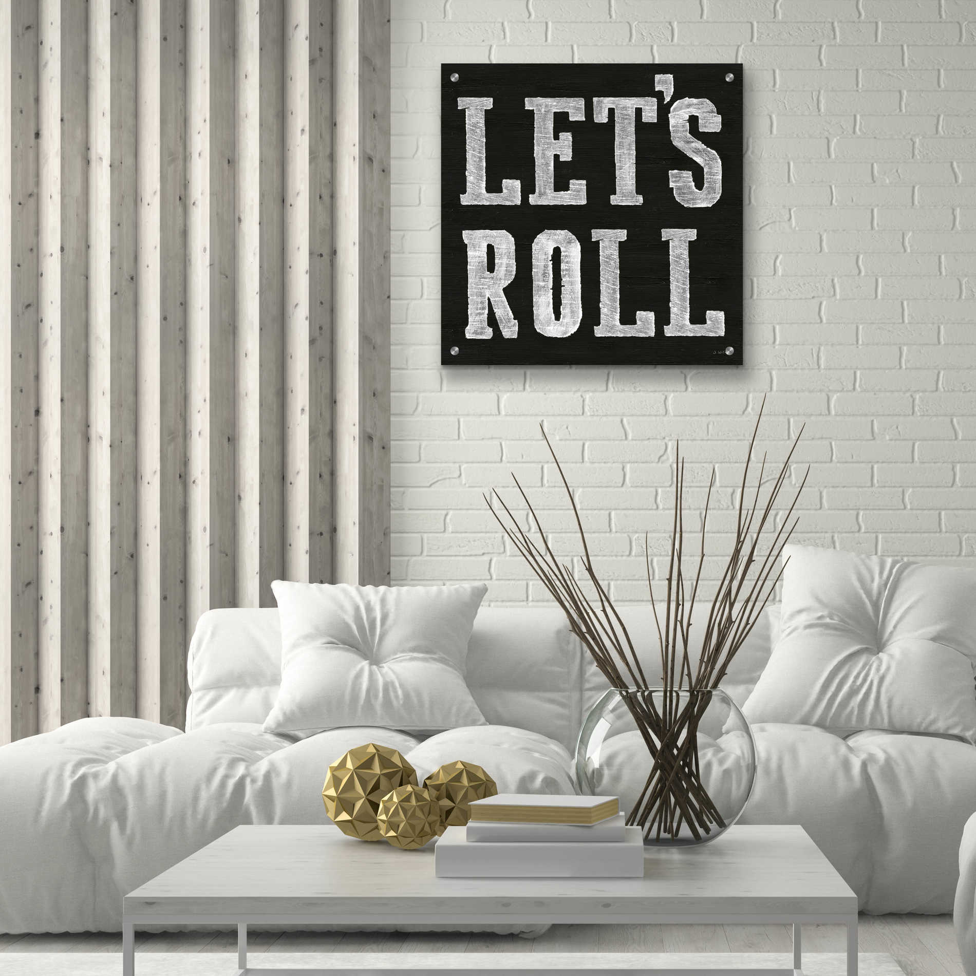 Epic Art 'Lets Roll V' by James Wiens, Acrylic Glass Wall Art,24x24