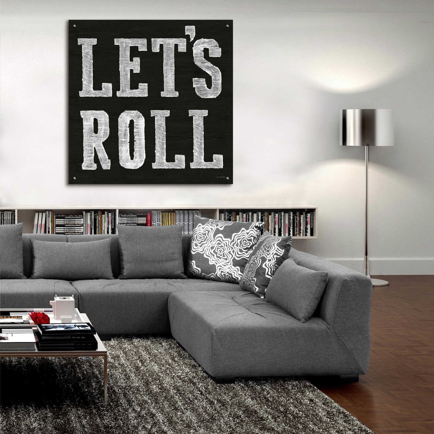 Epic Art 'Lets Roll V' by James Wiens, Acrylic Glass Wall Art,36x36