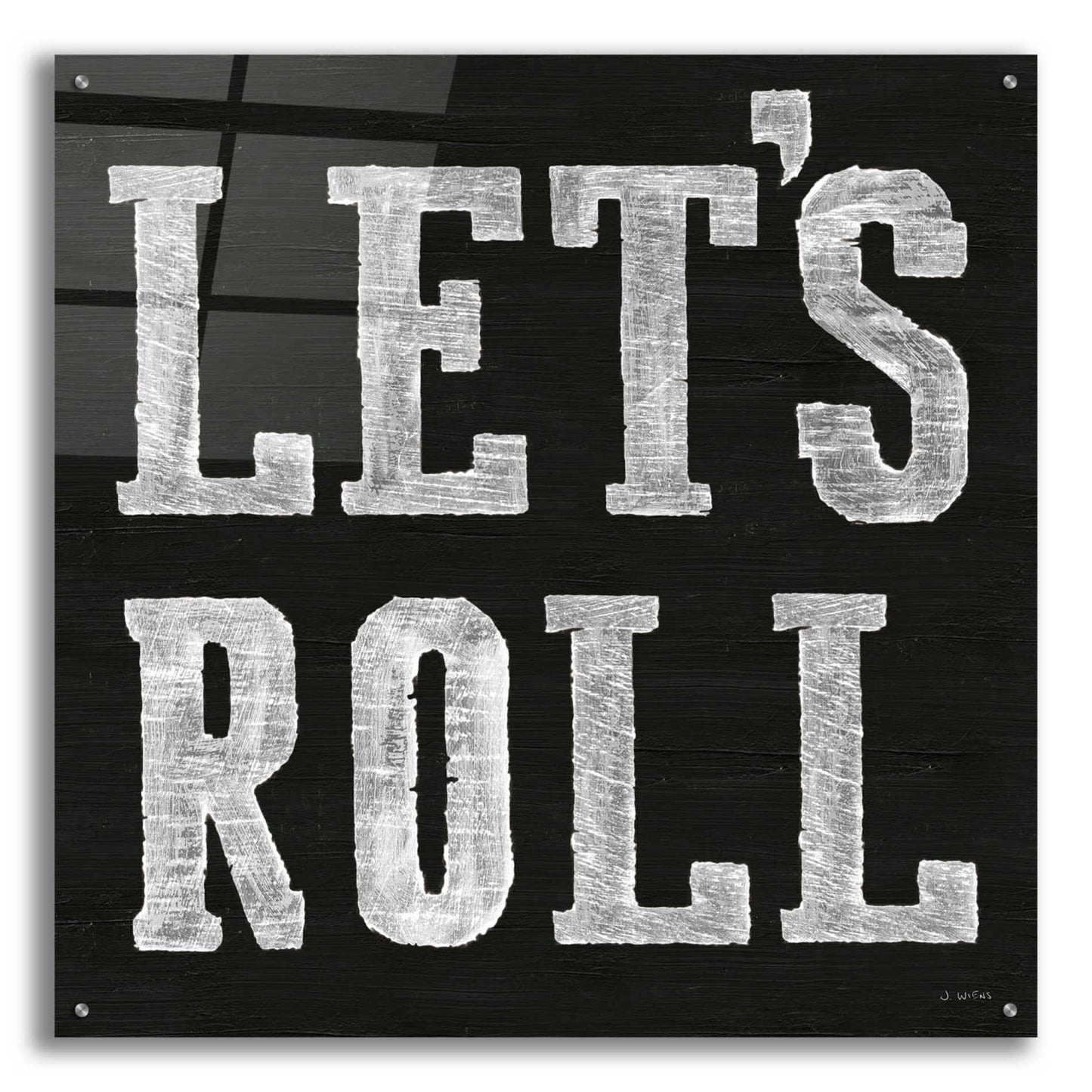 Epic Art 'Lets Roll V' by James Wiens, Acrylic Glass Wall Art,36x36