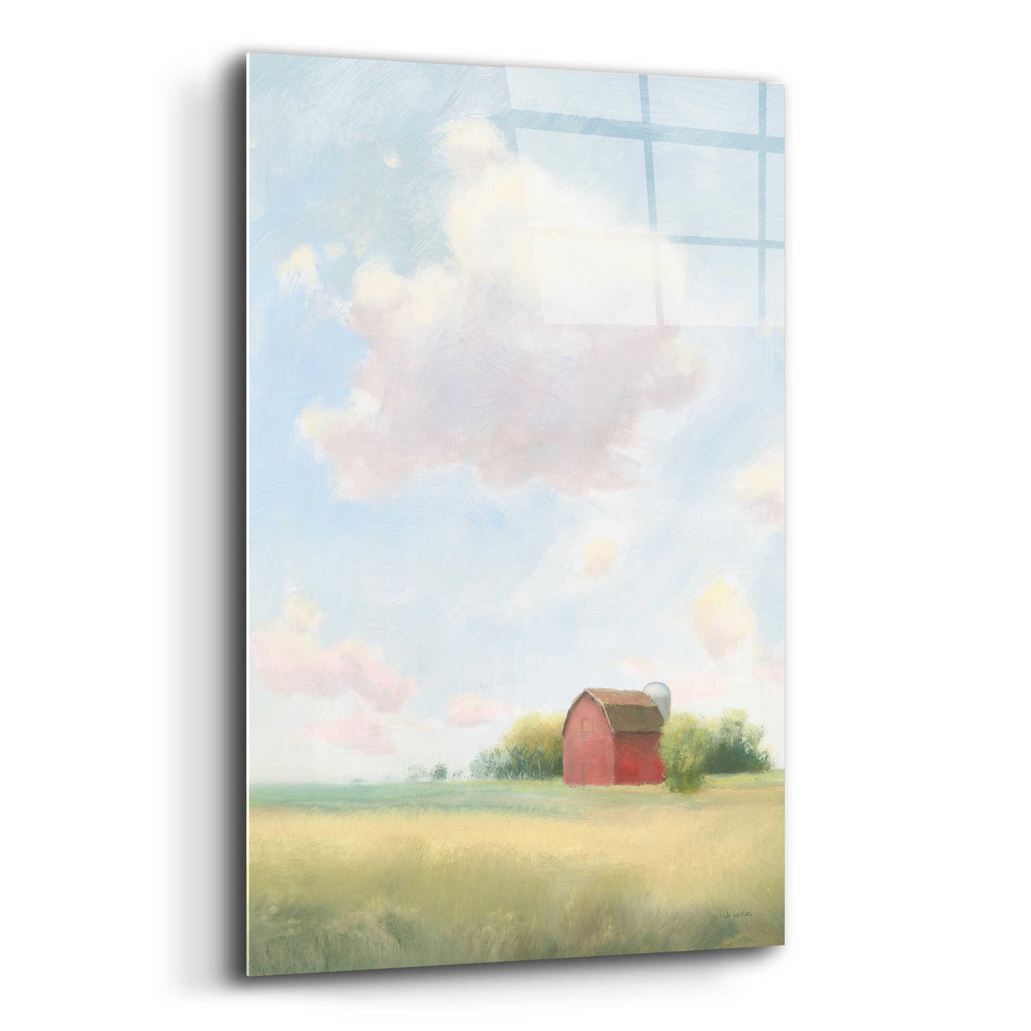 Epic Art 'Pleasant Pastures' by James Wiens, Acrylic Glass Wall Art,12x16