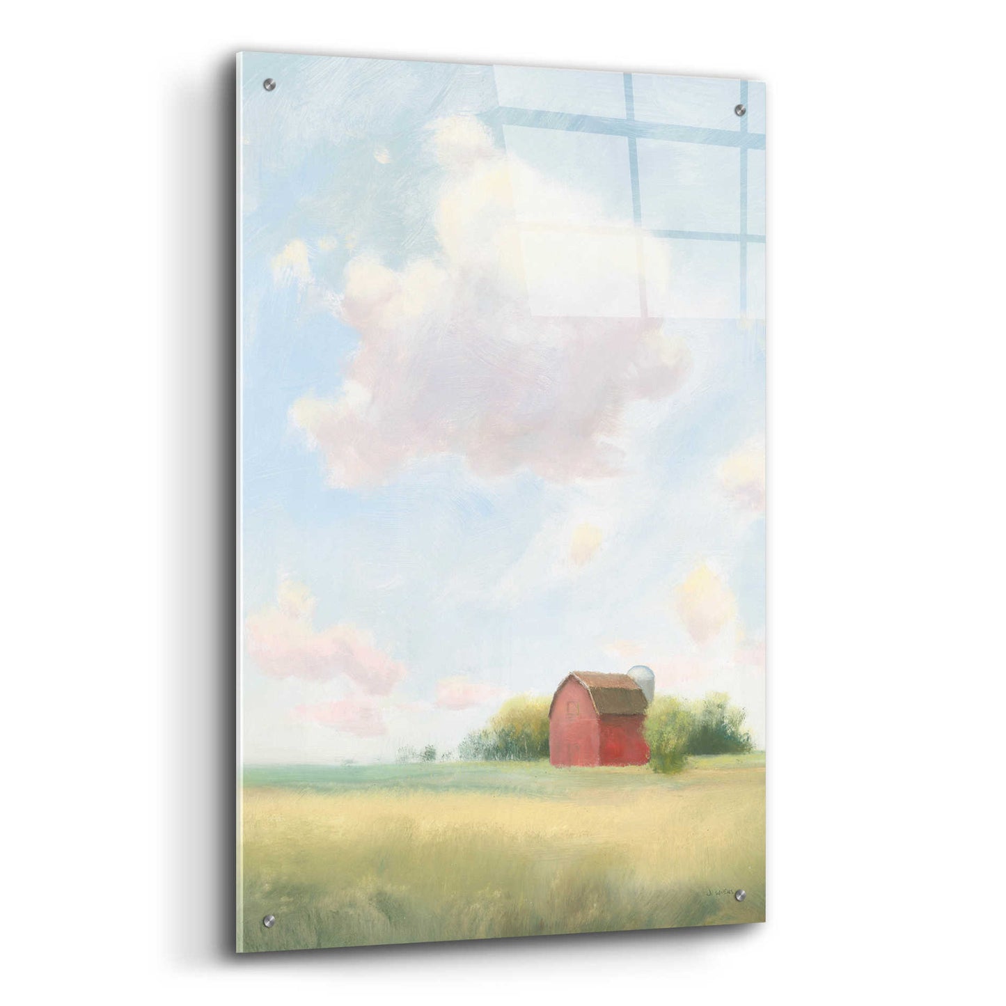 Epic Art 'Pleasant Pastures' by James Wiens, Acrylic Glass Wall Art,24x36