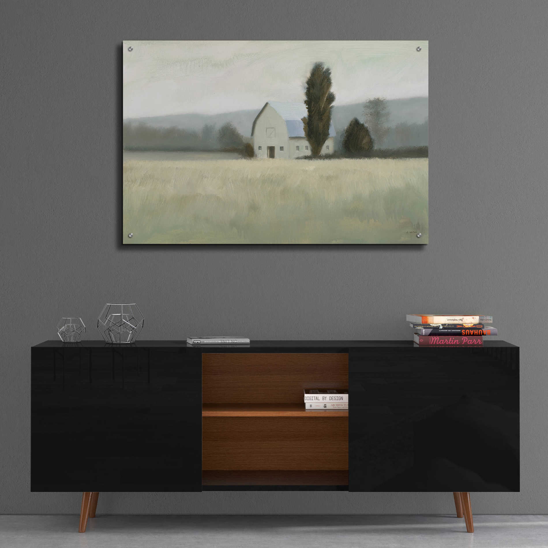 Epic Art 'Quiet Valley' by James Wiens, Acrylic Glass Wall Art,36x24