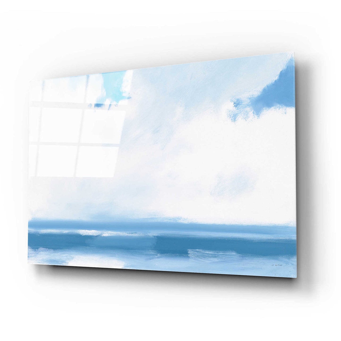 Epic Art 'Oceanview' by James Wiens, Acrylic Glass Wall Art,24x16
