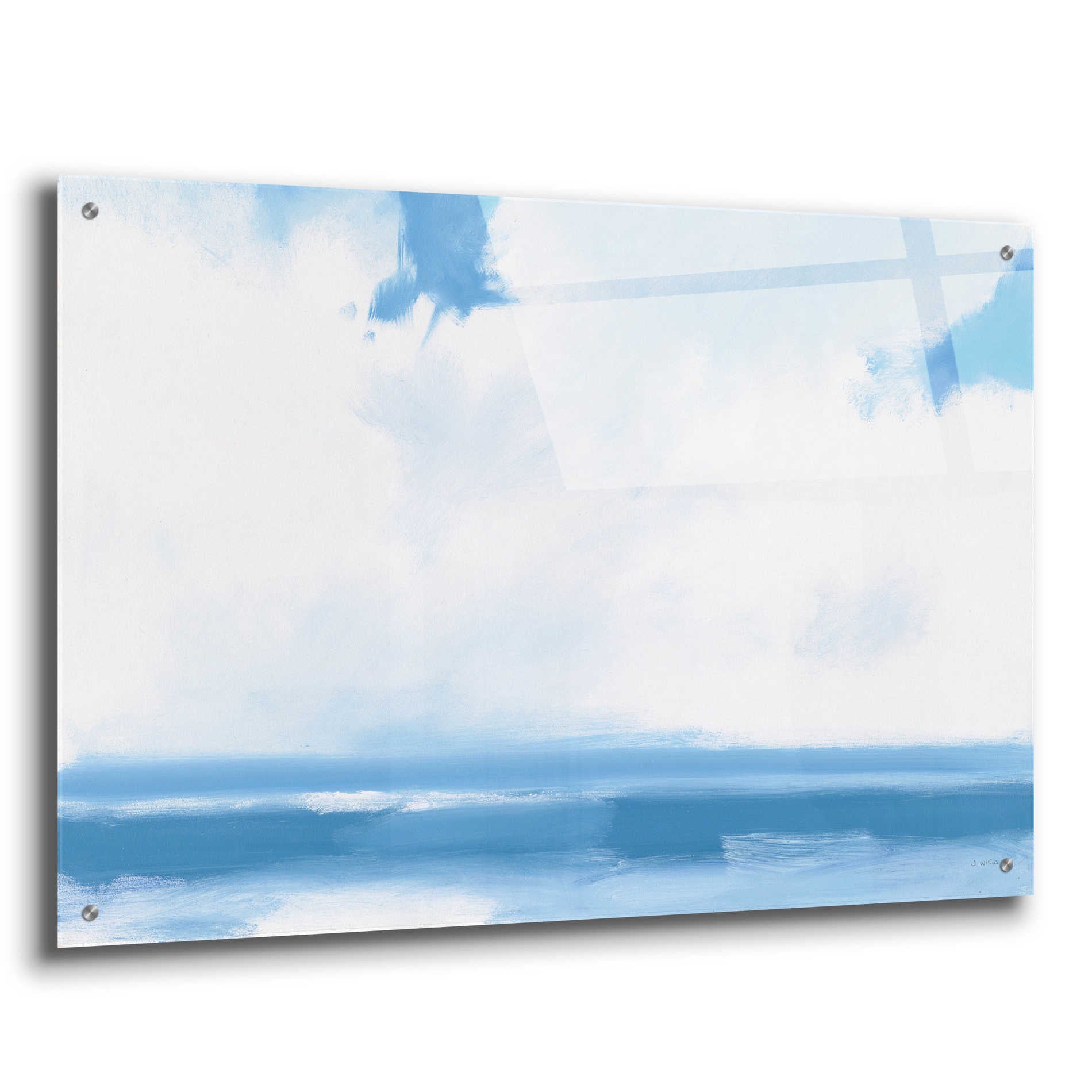 Epic Art 'Oceanview' by James Wiens, Acrylic Glass Wall Art,36x24