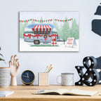 Epic Art 'Christmas Farm IV' by James Wiens, Acrylic Glass Wall Art,16x12