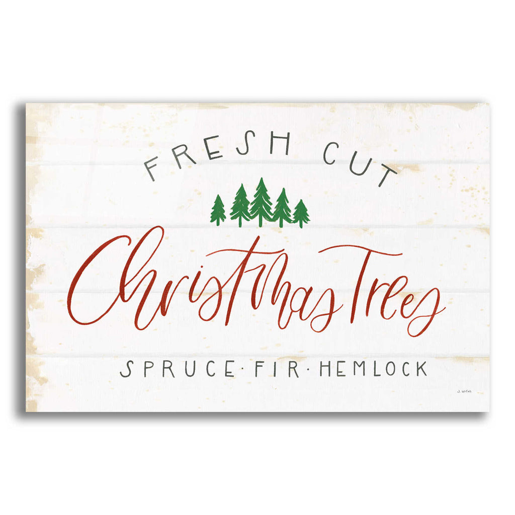 Epic Art 'Christmas Farm V' by James Wiens, Acrylic Glass Wall Art,18x12x1.1x0,26x18x1.1x0,40x26x1.74x0,60x40x1.74x0