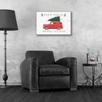 Epic Art 'Christmas Farm VI' by James Wiens, Acrylic Glass Wall Art,24x16