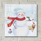 Epic Art 'Dressed for Christmas III Crop' by James Wiens, Acrylic Glass Wall Art,12x12