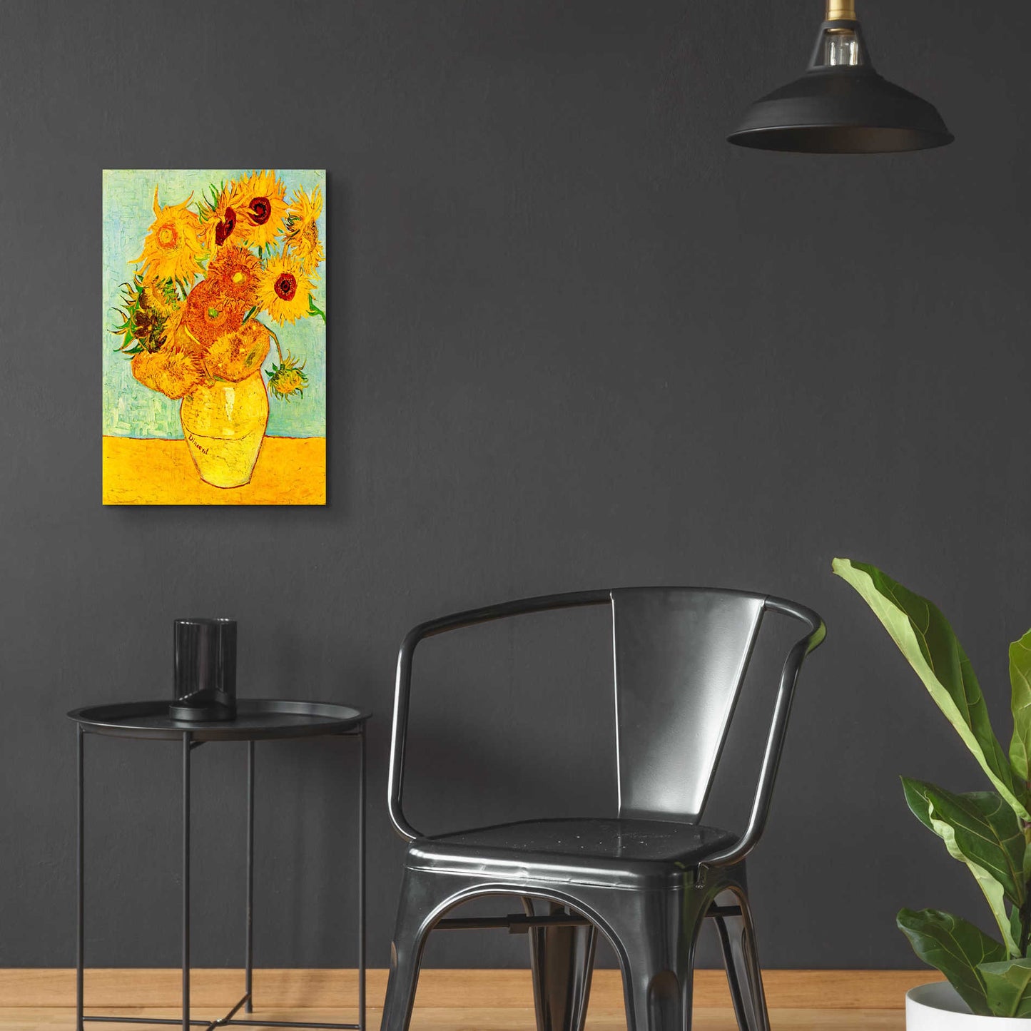 Epic Art 'Still Life: Vase with Twelve Sunflowers' by Vincent van Gogh, Acrylic Glass Wall Art,16x24