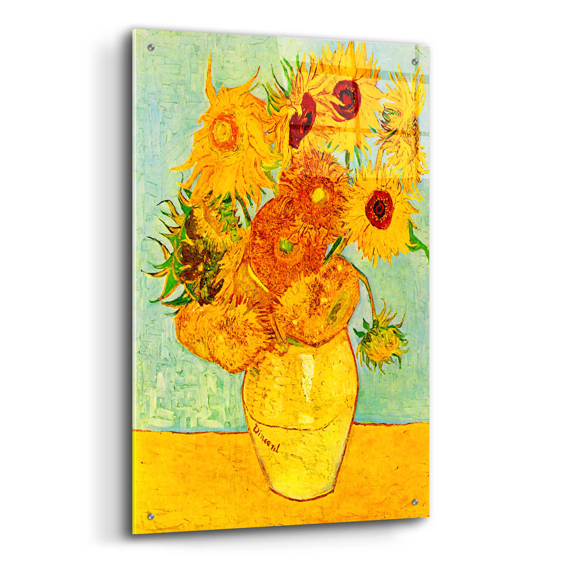 Epic Art 'Still Life: Vase with Twelve Sunflowers' by Vincent van