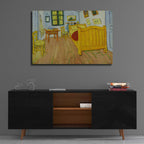 Epic Art 'Bedroom in Arles' by Vincent van Gogh, Acrylic Glass Wall Art,36x24