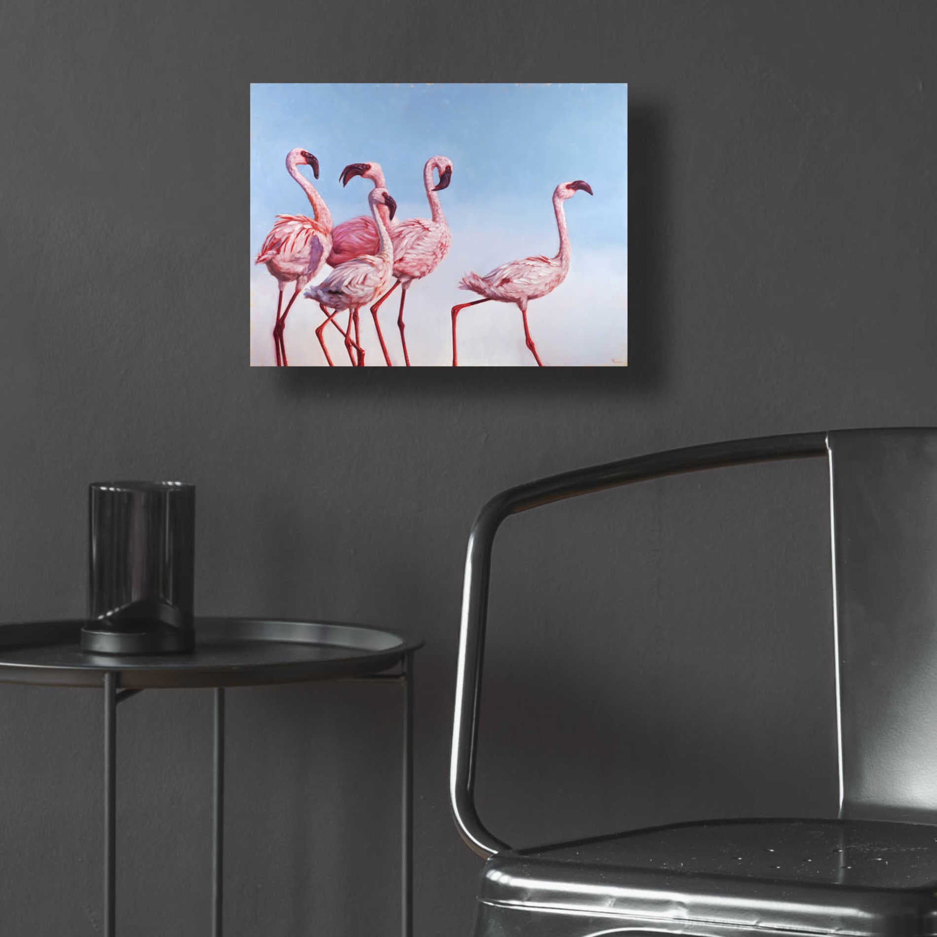 Epic Art 'Pink Ladies' by Lucia Heffernan, Acrylic Glass Wall Art,16x12